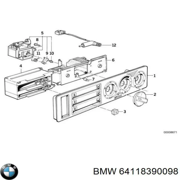 64118390098 BMW 
