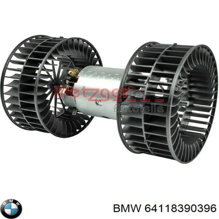 Двигун вентилятора пічки (обігрівача салону) BMW 64118390396 ціна, від 67.30 USD