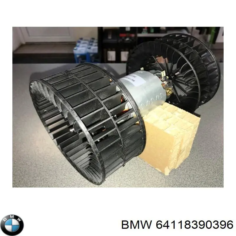 64118390396 BMW двигун вентилятора пічки (обігрівача салону)