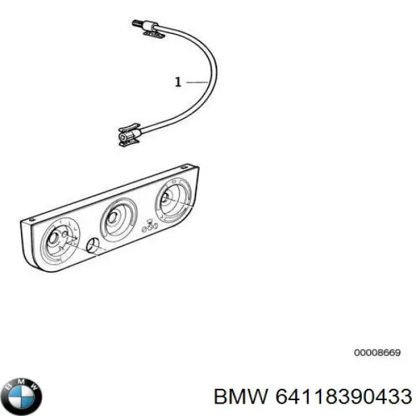 64118390433 BMW 