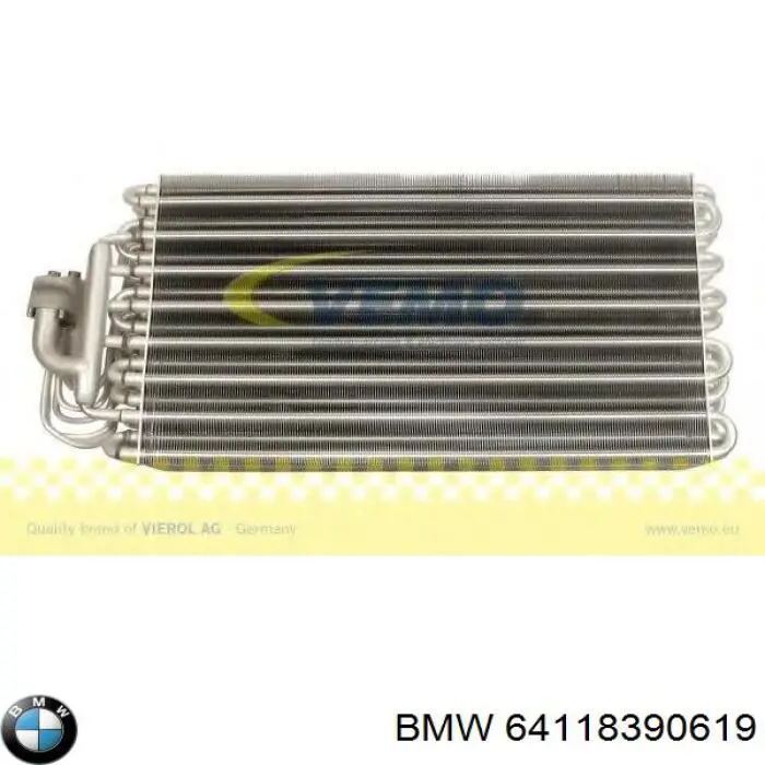 64118390619 BMW радіатор кондиціонера салонний, випарник