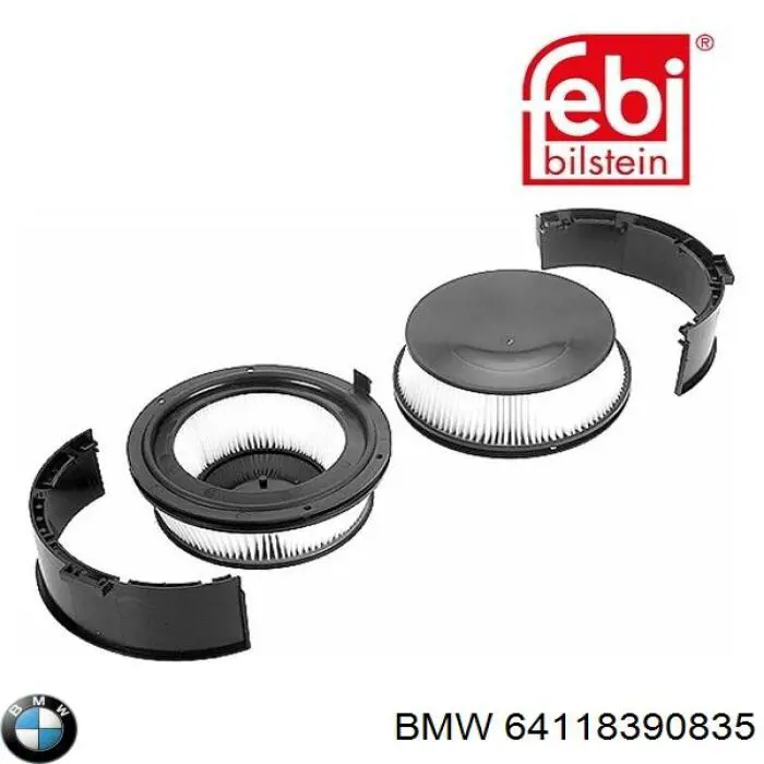 Купити 64118390835 BMW Фільтр салону вугільний