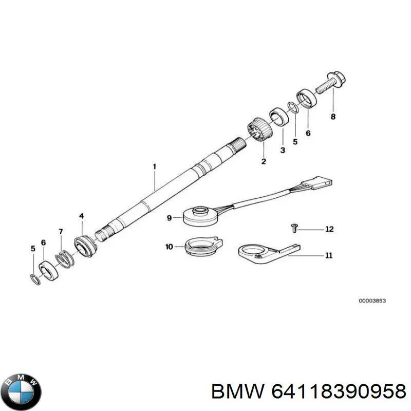 64118390958 BMW 