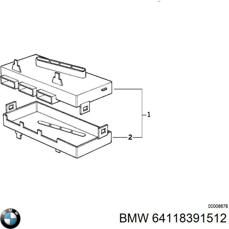 64118391512 BMW 