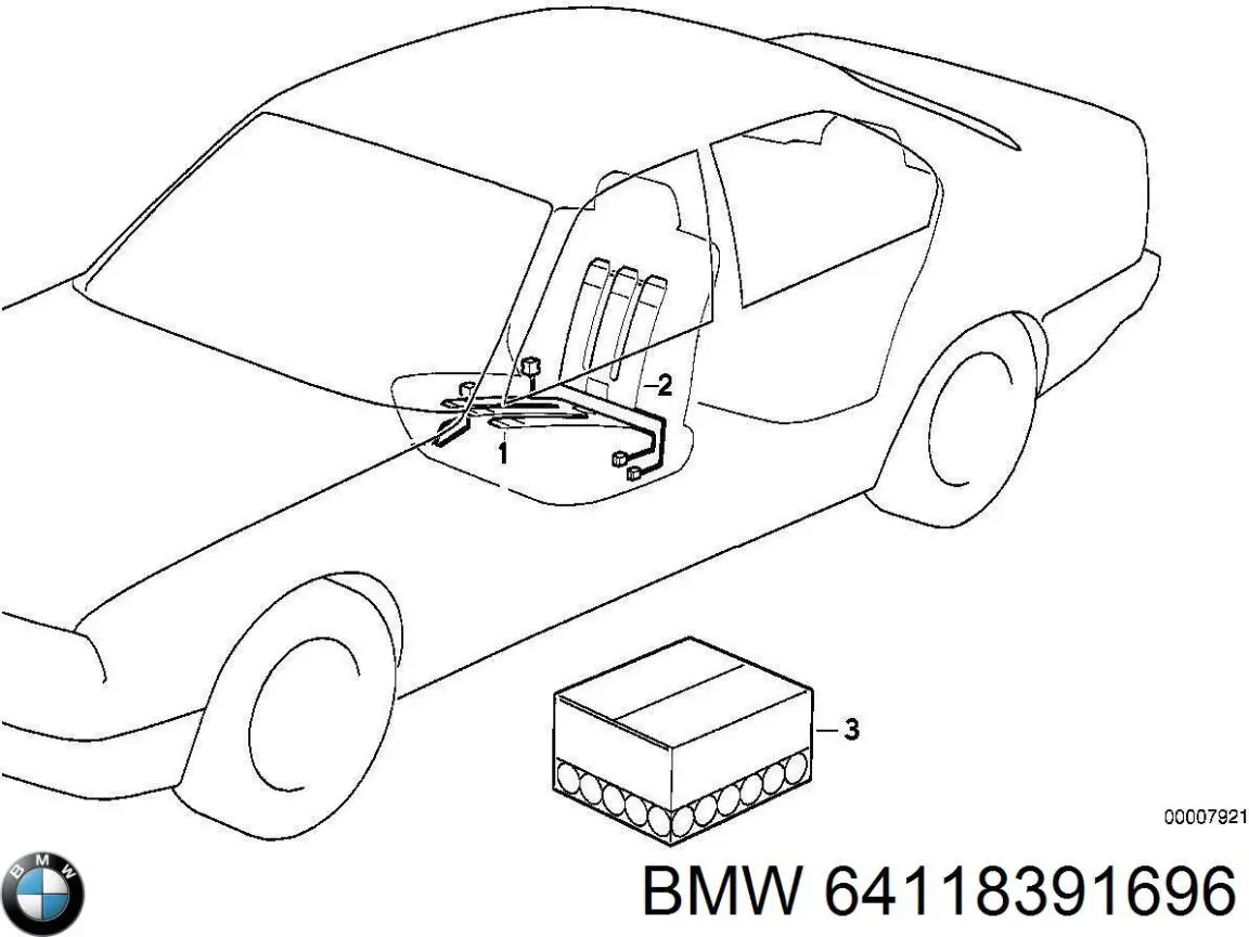  BMW 64118391696 ціна, від 161.04 USD