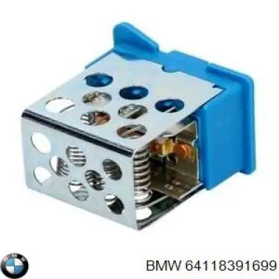 64118391699 BMW резистор (опір пічки, обігрівача салону)