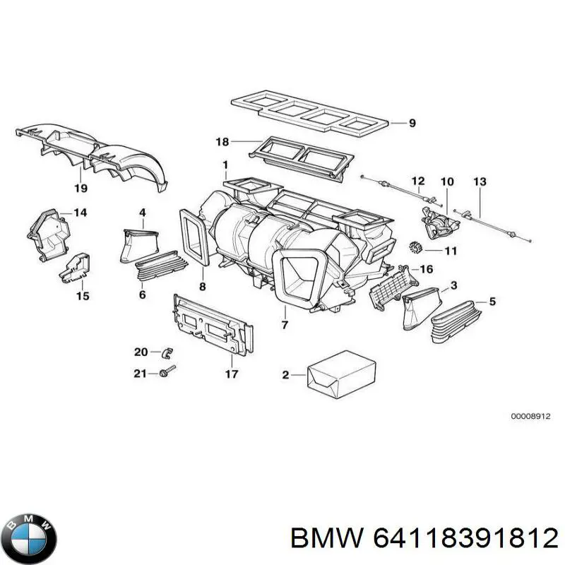 64118391812 BMW 