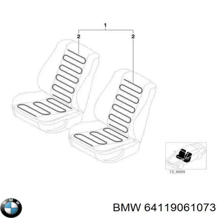 64119061073 BMW 