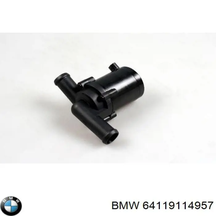 64119114957 BMW помпа водяна (насос охолодження, додатковий електричний)