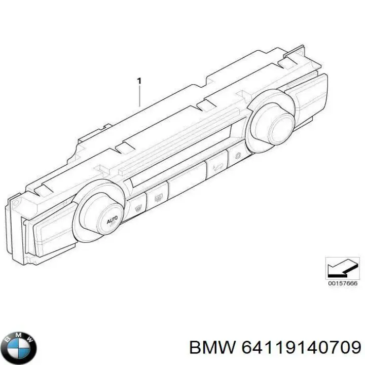 Купити 64119193962 BMW 