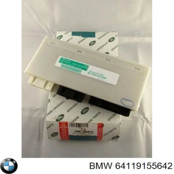 Блок управління кондиціонером 64119155642 BMW