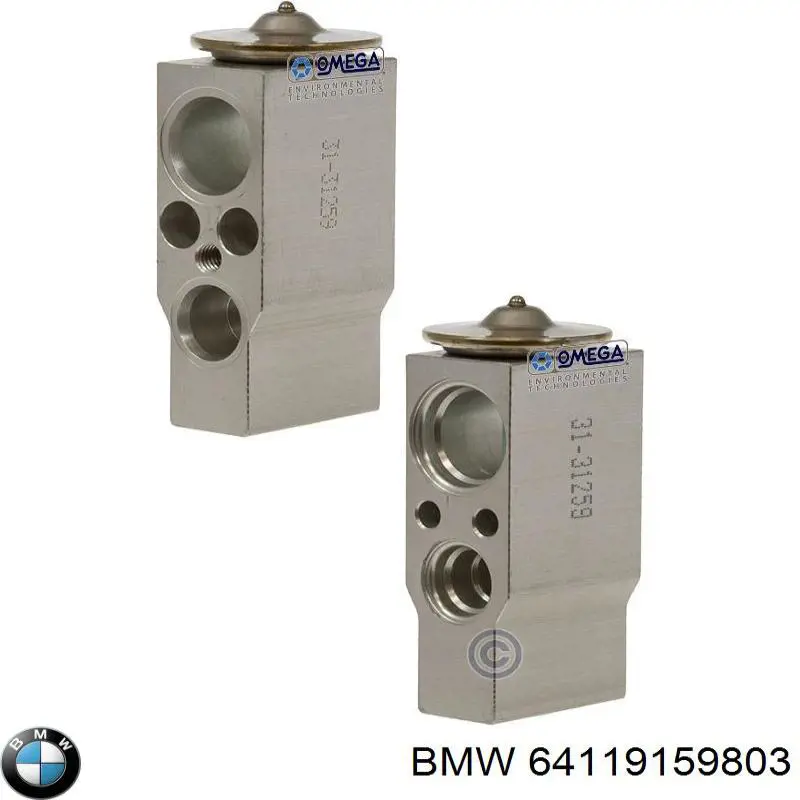 64119159803 BMW клапан trv, кондиціонера