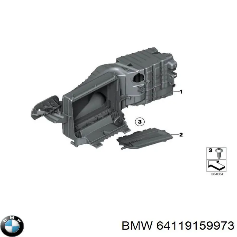64119159973 BMW 