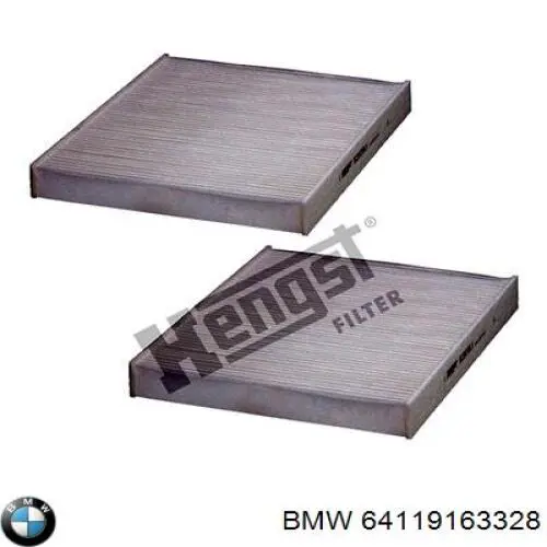 Фільтр салону 64119163328 BMW
