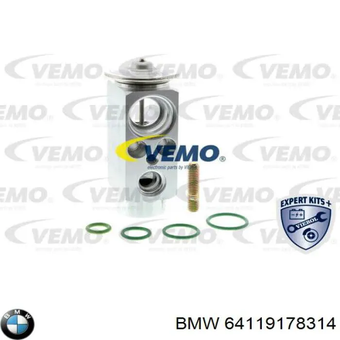 Купити 64119178314 BMW Клапан TRV, кондиціонера