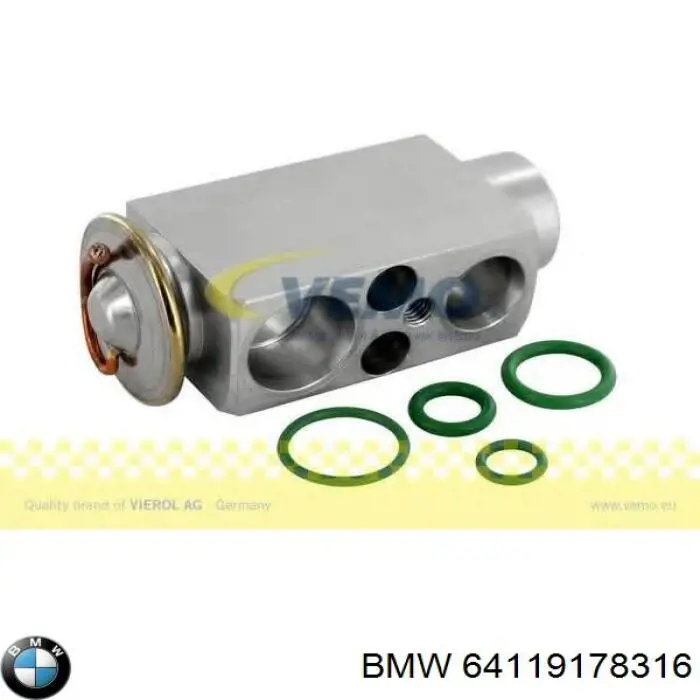 Клапан TRV, кондиціонера BMW 64119178316 ціна, від 25.56 USD
