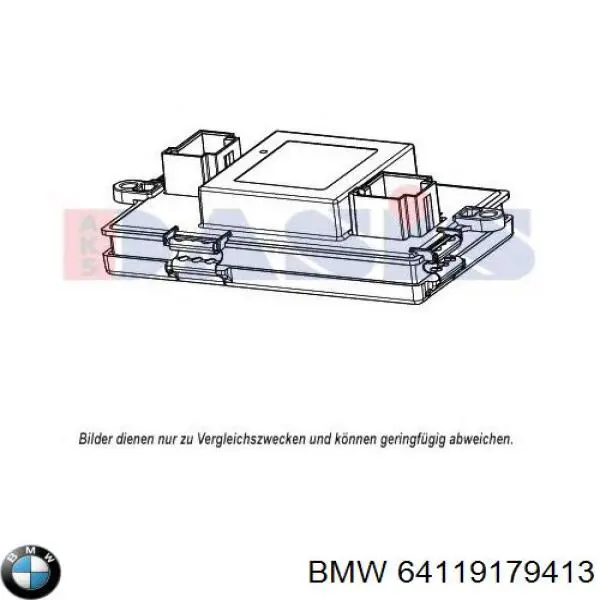 BF0734050020 Bapmic Регулятор оборотів пічки