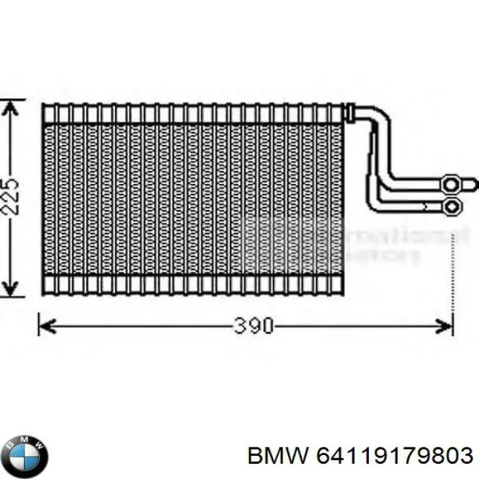 Купити Випаровувач кондиціонера BMW 3  E90