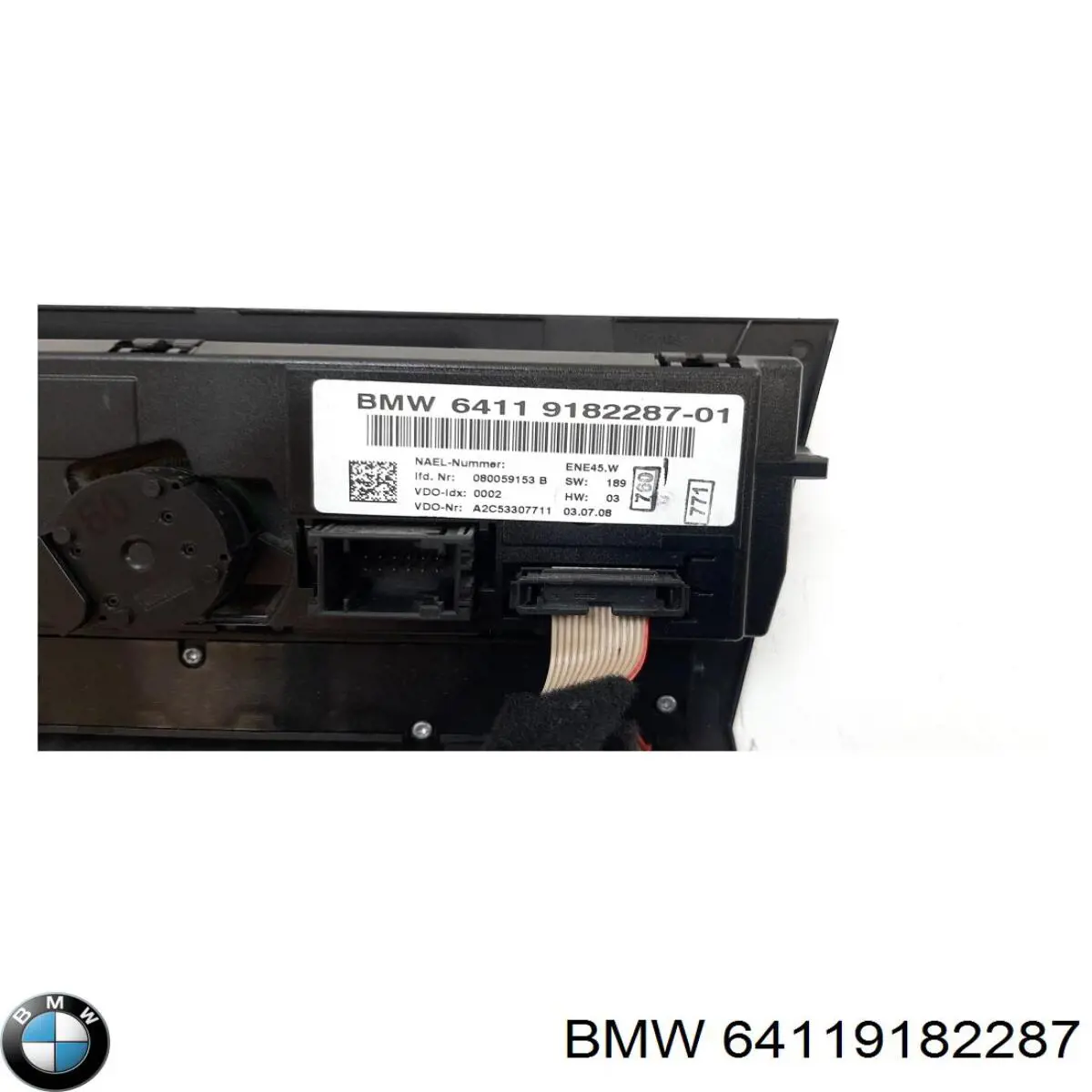 Регулятор вентилятора обігрівача BMW 64119182287 ціна, від 36.98 USD