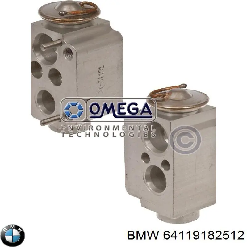 Клапан TRV, кондиціонера BMW 64119182512 ціна, від 8.29 USD