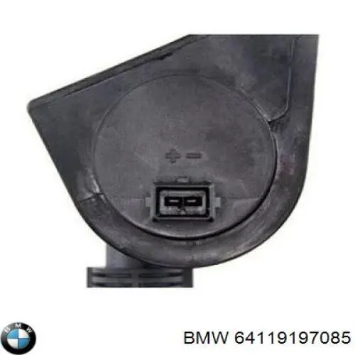 64119197085 BMW помпа водяна (насос охолодження, додатковий електричний)