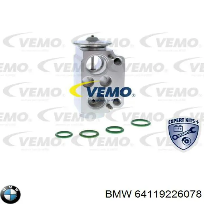 Клапан TRV, кондиціонера BMW 64119226078 ціна, від 6.22 USD
