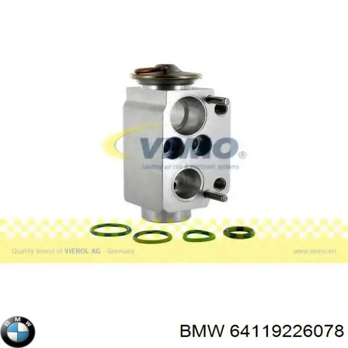 Купити 64119226078 BMW Клапан TRV, кондиціонера