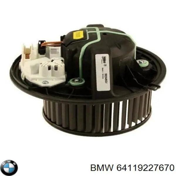 64119227670 BMW двигун вентилятора пічки (обігрівача салону)