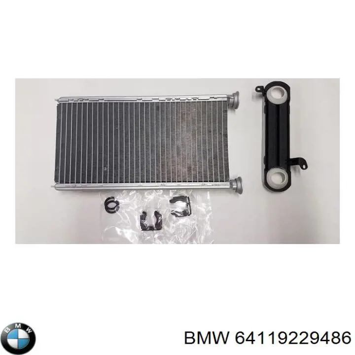 64119229486 BMW радіатор пічки (обігрівача)