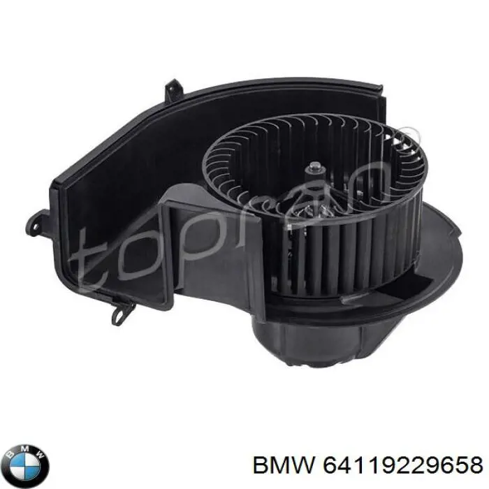 Вентилятора пічки 64119229658 BMW