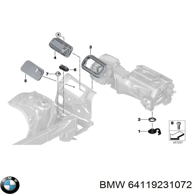  64119231072 BMW