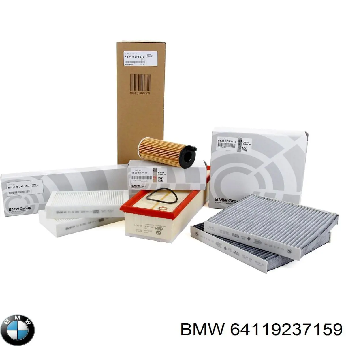 64119237159 BMW Внутрішньосалонний фільтр