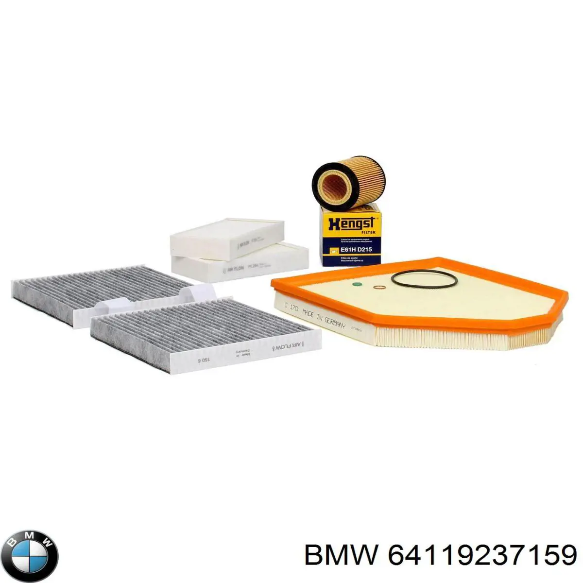 Фільтр салону 64119237159 BMW