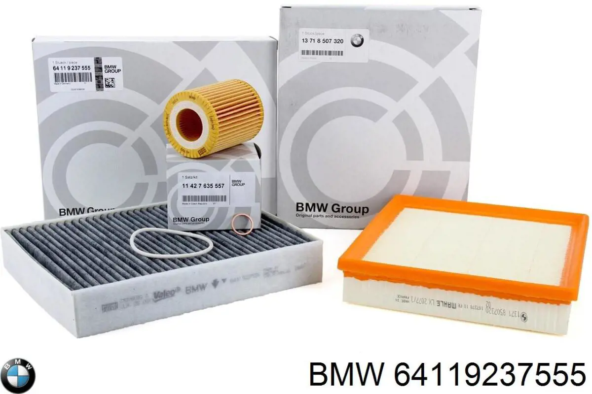 Фільтр повітряний обігрівача BMW 64119237555 ціна, від 23.29 USD