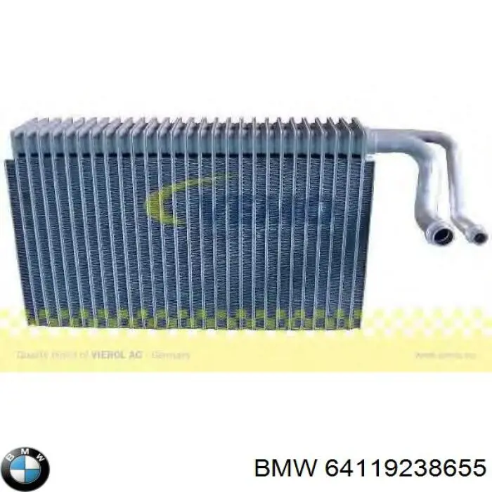 Випаровувач кондиціонера BMW 64119238655 ціна, від 37.24 USD