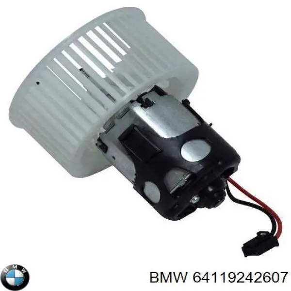 Двигун вентилятора пічки (обігрівача салону) BMW 64119242607 ціна, від 57.00 USD