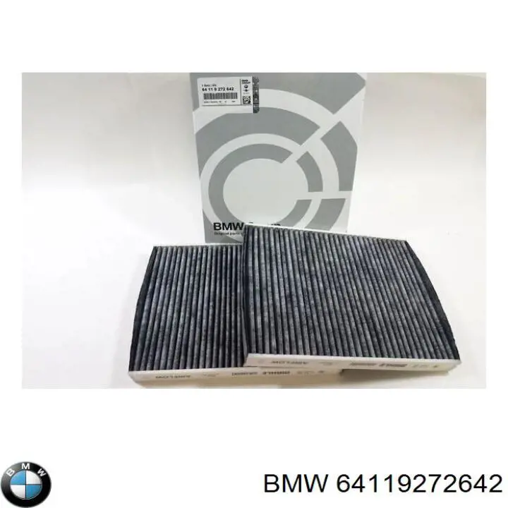 Фільтр повітряний обігрівача BMW 64119272642 ціна, від 25.08 USD