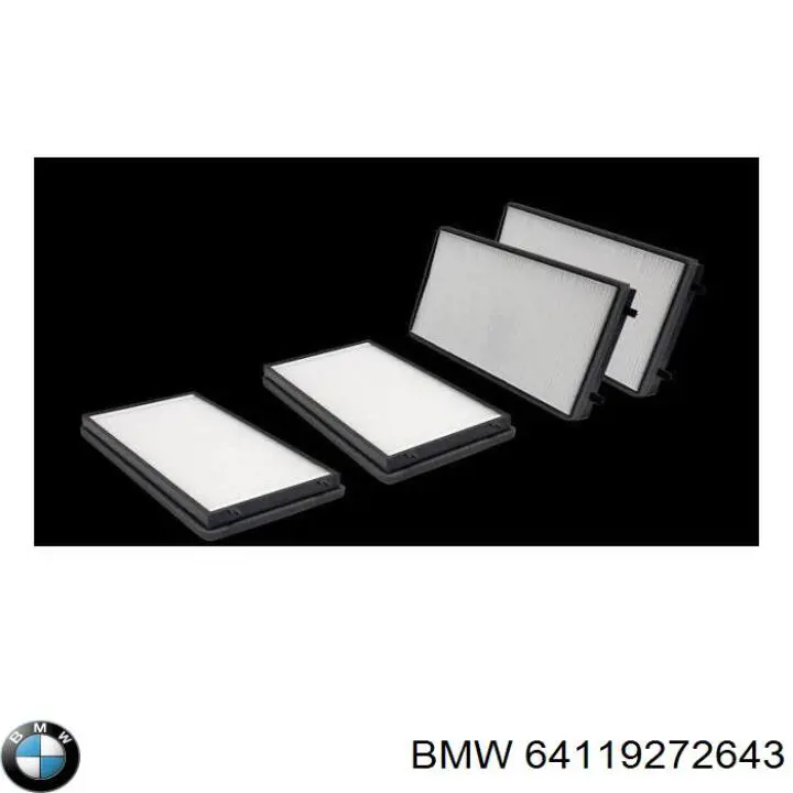 Фільтр салону 64119272643 BMW