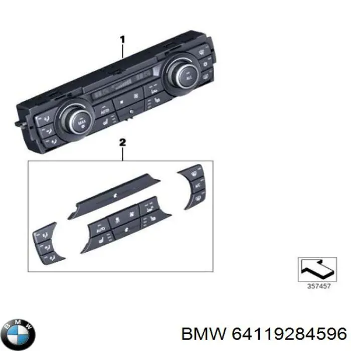  64119284596 BMW