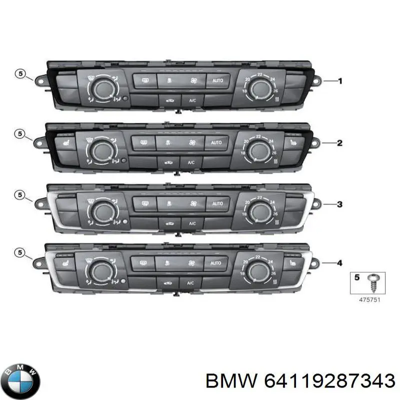 Регулятор вентилятора обігрівача BMW 64119287343 ціна, від 791.82 USD