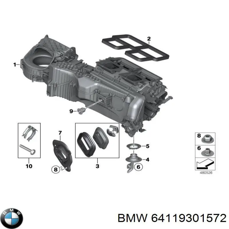  64119301572 BMW