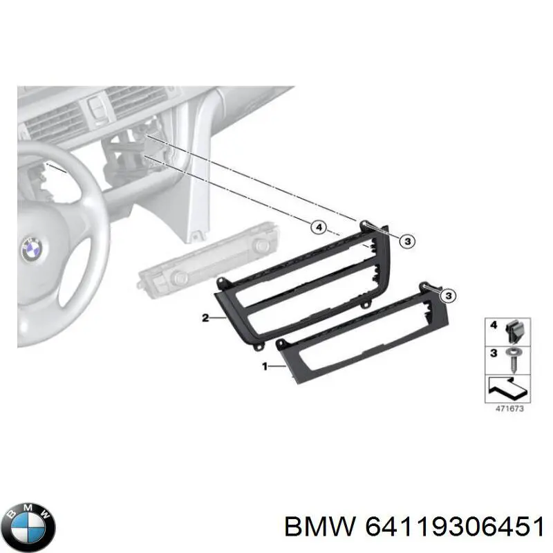 64119306451 BMW 
