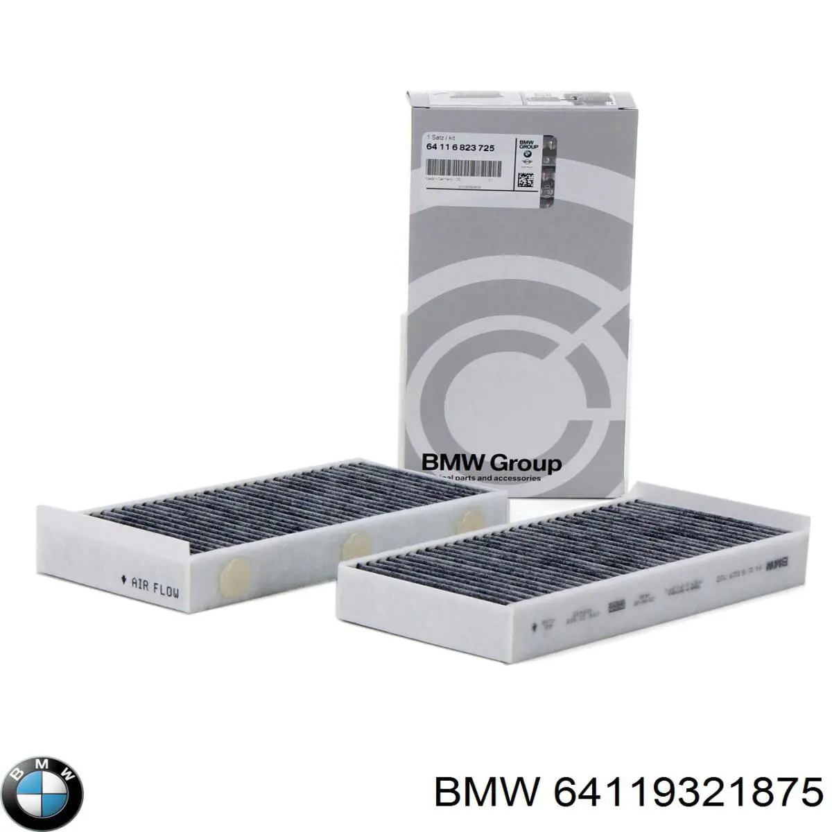 Купити 64119321875 BMW Фільтр салону вугільний
