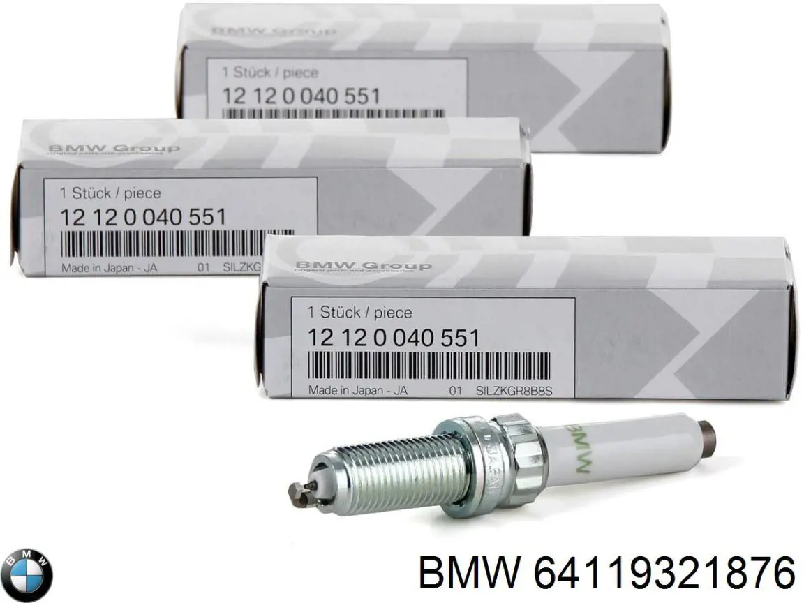 Фільтр салону 64119321876 BMW