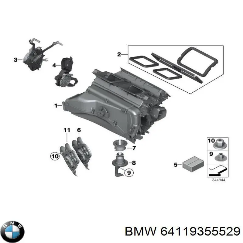 64119355529 BMW 