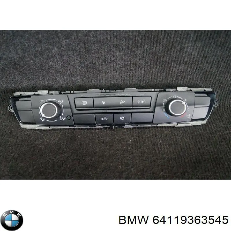 Блок управління кондиціонером 64119320342 BMW