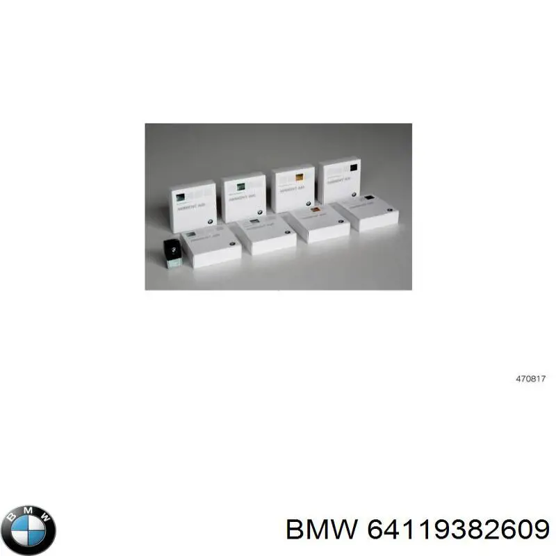 64119382609 BMW Ароматизатор на панель приладів