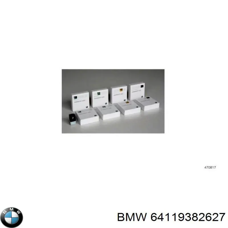Ароматизатор на панель приладів на BMW 6 (G32)
