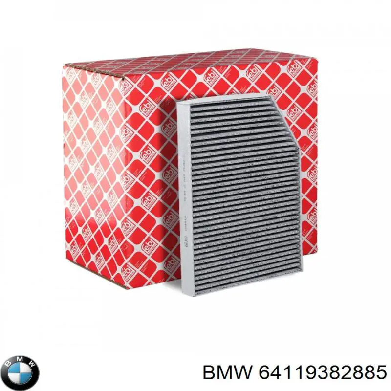 Фільтр салону 64119382885 BMW