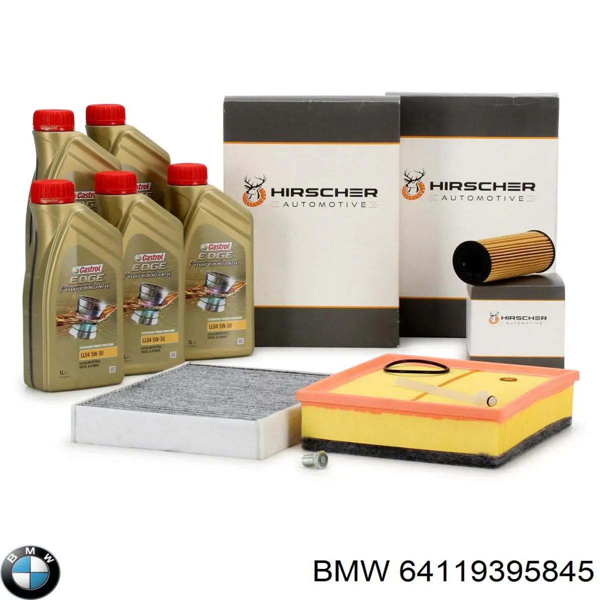 Фільтр салону 64119395845 BMW
